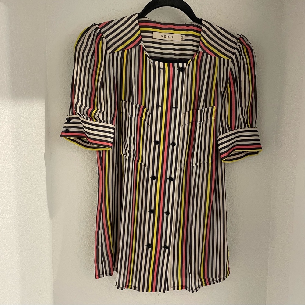 REISS silk blouse